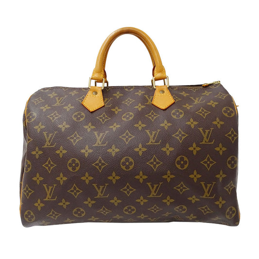 LOUIS VUITTON ルイ・ヴィトン スピーディ35 ハンドバッグ モノグラム ブラウン M41524 モノグラムキャンバス レディース 【中古】