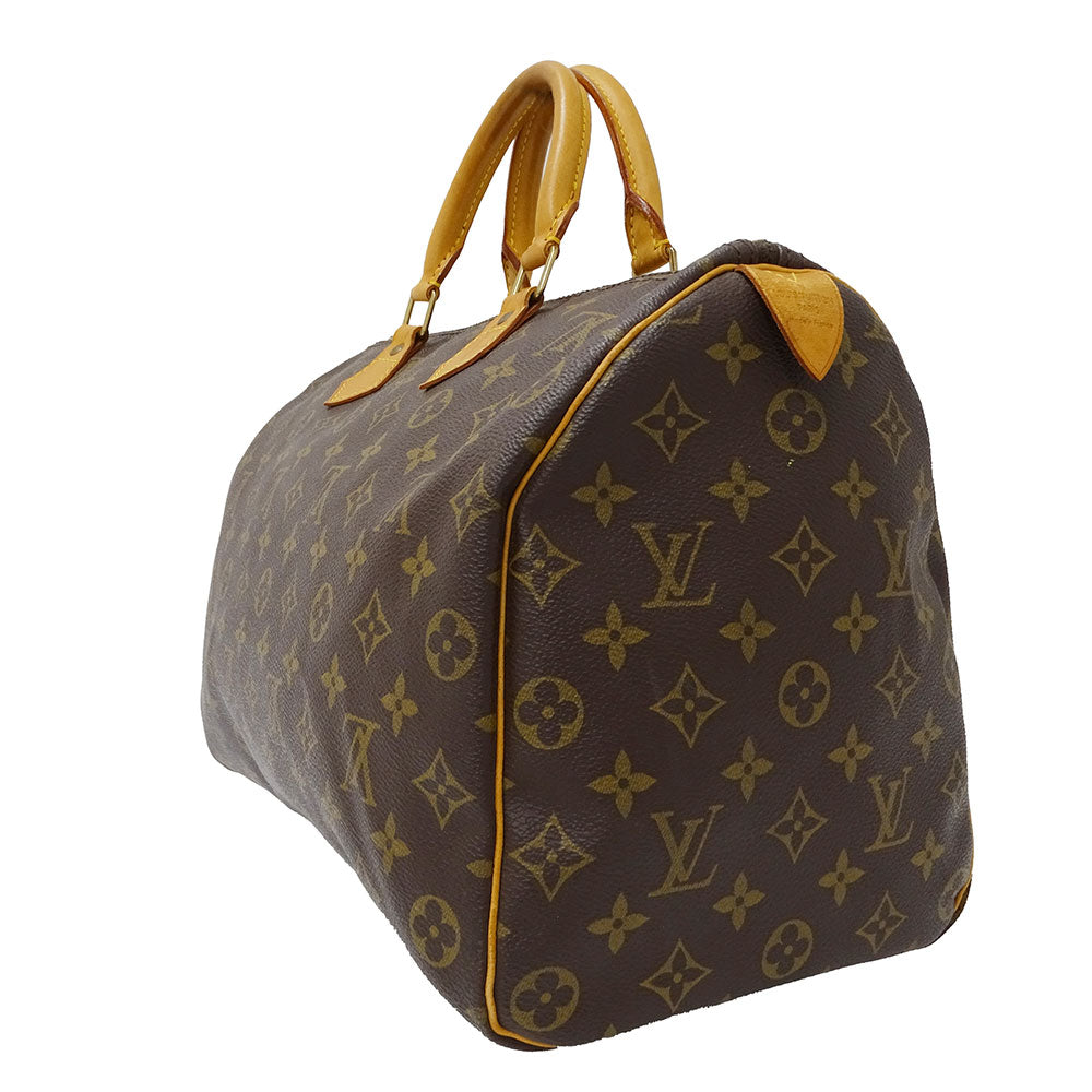 LOUIS VUITTON ルイ・ヴィトン スピーディ35 ハンドバッグ モノグラム ブラウン M41524 モノグラムキャンバス レディース 【中古】
