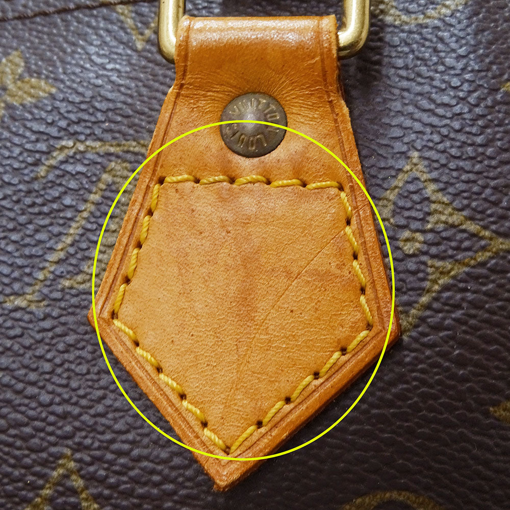 LOUIS VUITTON ルイ・ヴィトン スピーディ35 ハンドバッグ モノグラム ブラウン M41524 モノグラムキャンバス レディース 【中古】