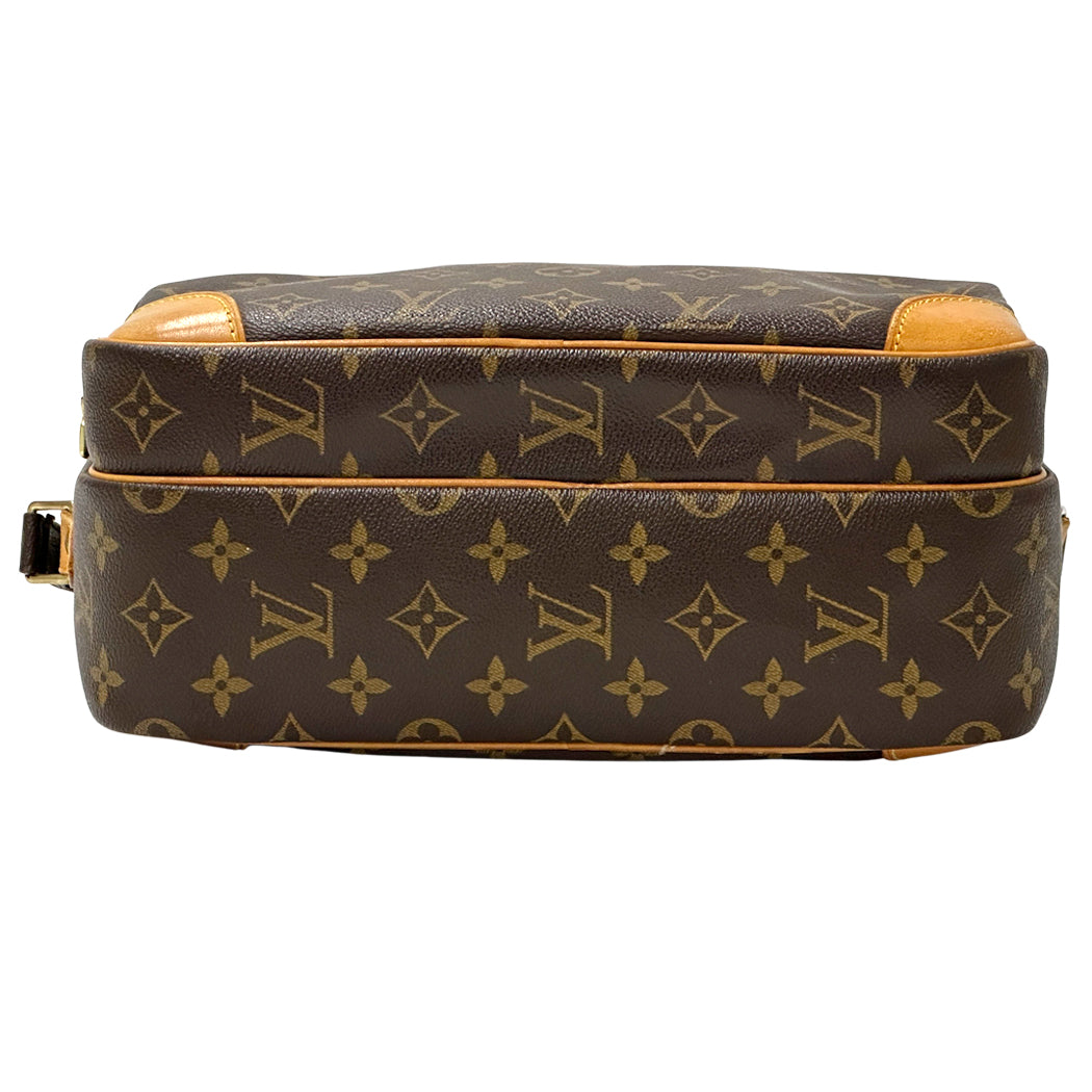 LOUIS VUITTON ルイ・ヴィトン ナイル ショルダーバッグ モノグラム ブラウン M45244 レディース メンズ 【中古】