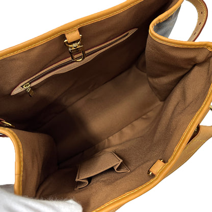 LOUIS VUITTON ルイ・ヴィトン バティニョール ヴェルティカル トートバッグ モノグラム ブラウン M51153 レディース 【中古】
