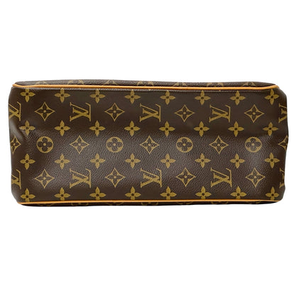 LOUIS VUITTON ルイ・ヴィトン バティニョール ヴェルティカル トートバッグ モノグラム ブラウン M51153 レディース 【中古】