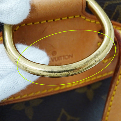 LOUIS VUITTON ルイ・ヴィトン モンスリMM リュック モノグラム ブラウン M51136 モノグラムキャンバス レディース 【中古】