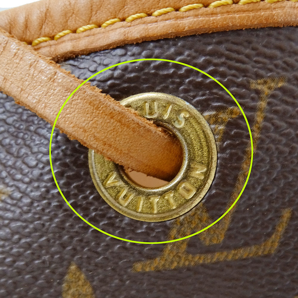 LOUIS VUITTON ルイ・ヴィトン モンスリMM リュック モノグラム ブラウン M51136 モノグラムキャンバス レディース 【中古】
