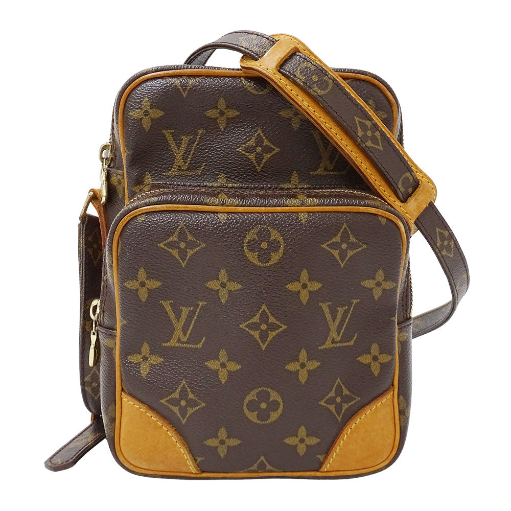 LOUIS VUITTON ルイ・ヴィトン アマゾン ショルダーバッグ モノグラム ブラウン M45236 モノグラムキャンバス レディース 【中古】