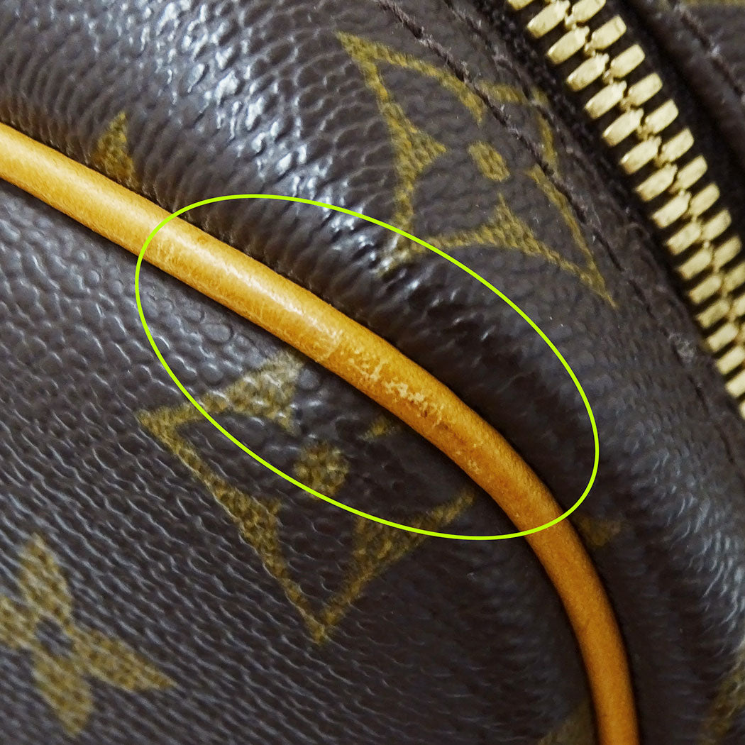 LOUIS VUITTON ルイ・ヴィトン リポーターGM ショルダーバッグ モノグラム ブラウン M45252 モノグラムキャンバス レディース メンズ 【中古】