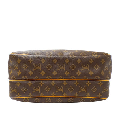 LOUIS VUITTON ルイ・ヴィトン リポーターGM ショルダーバッグ モノグラム ブラウン M45252 モノグラムキャンバス レディース メンズ 【中古】