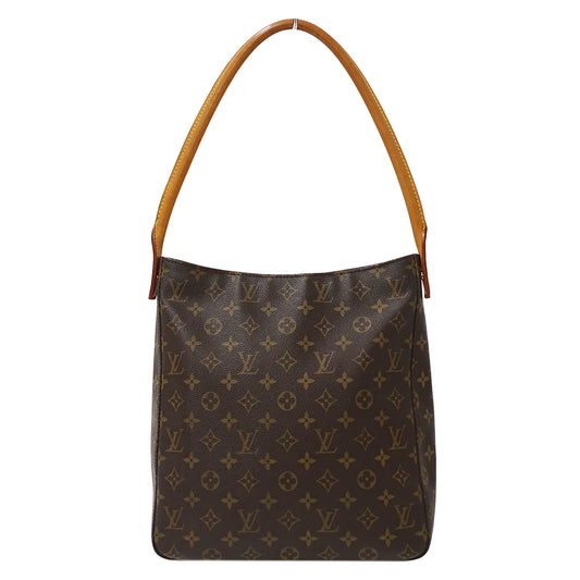 LOUIS VUITTON ルイ・ヴィトン ルーピング GM ショルダーバッグ モノグラム M51145 レディース 【中古】