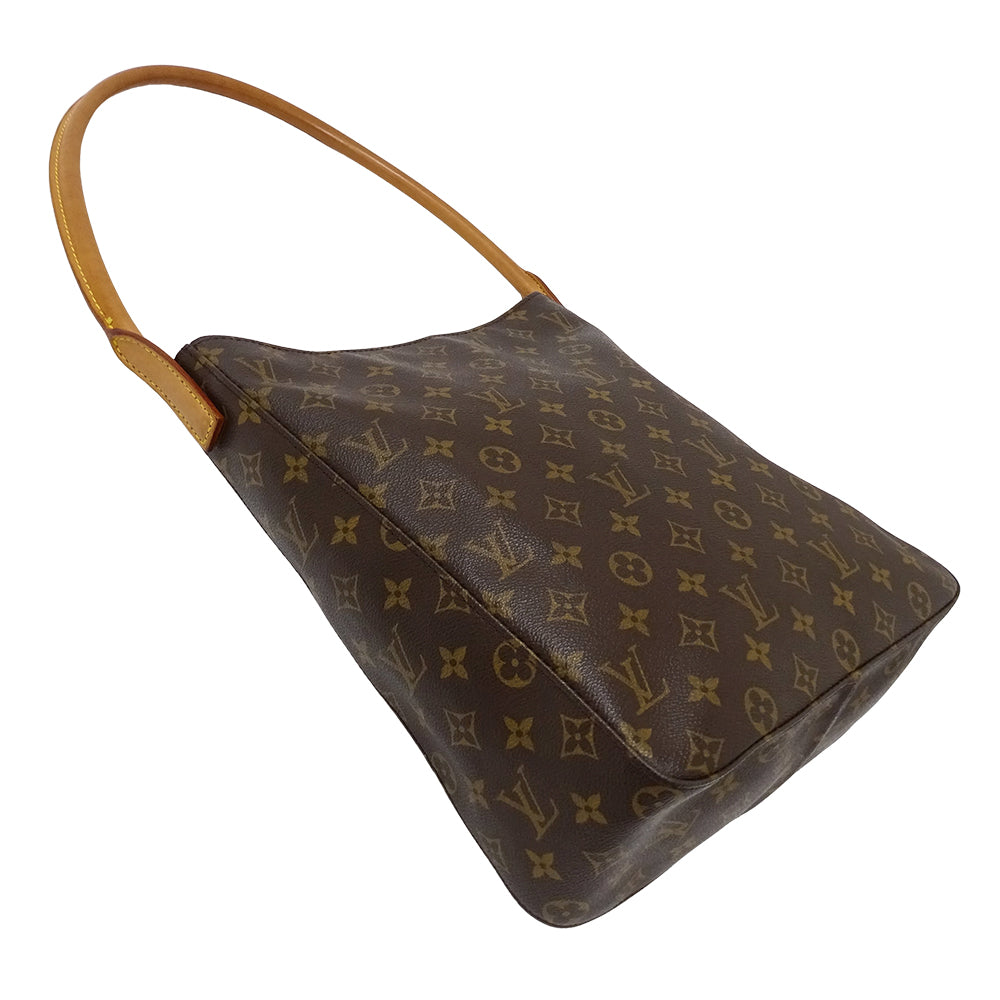 LOUIS VUITTON ルイ・ヴィトン ルーピング GM ショルダーバッグ モノグラム M51145 レディース 【中古】