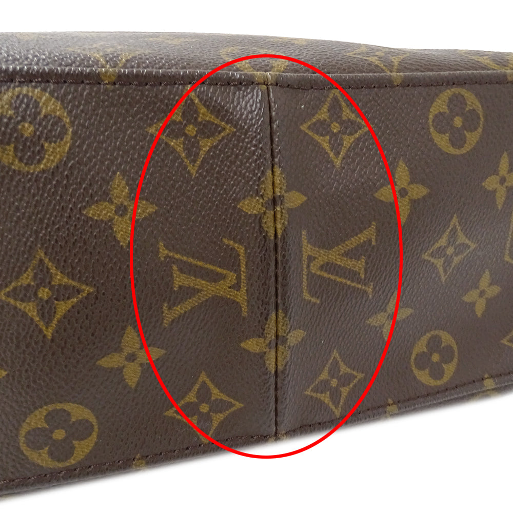 LOUIS VUITTON ルイ・ヴィトン ルーピング GM ショルダーバッグ モノグラム M51145 レディース 【中古】