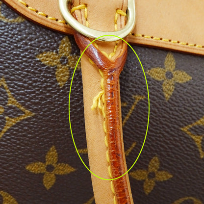 LOUIS VUITTON ルイ・ヴィトン ドーヴィル ハンドバッグ モノグラム ブラウン M47270 モノグラムキャンバス レディース 【中古】