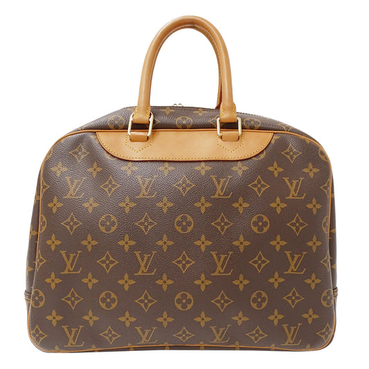 LOUIS VUITTON ルイ・ヴィトン ドーヴィル ハンドバッグ モノグラム ブラウン M47270 モノグラムキャンバス レディース 【中古】