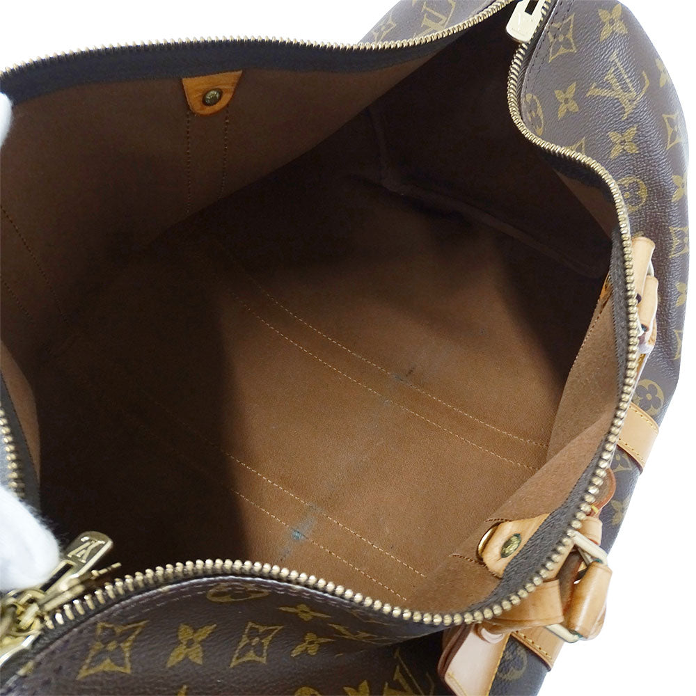 LOUIS VUITTON ルイ・ヴィトン キーポル45 ボストンバッグ ブラウン M41428 モノグラムキャンバス レディース メンズ 【中古】
