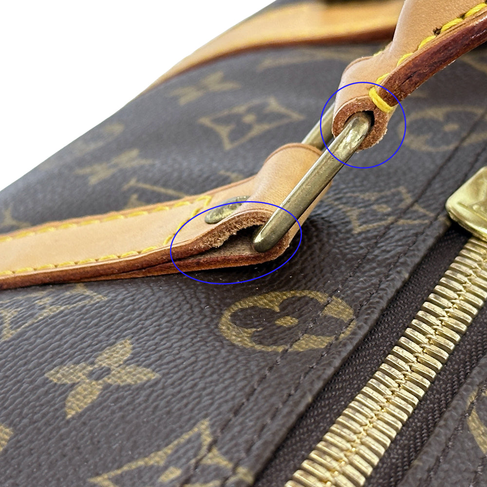 LOUIS VUITTON ルイ・ヴィトン キーポル 45 ボストンバッグ モノグラム ブラウン M41428 レディース メンズ 【中古】