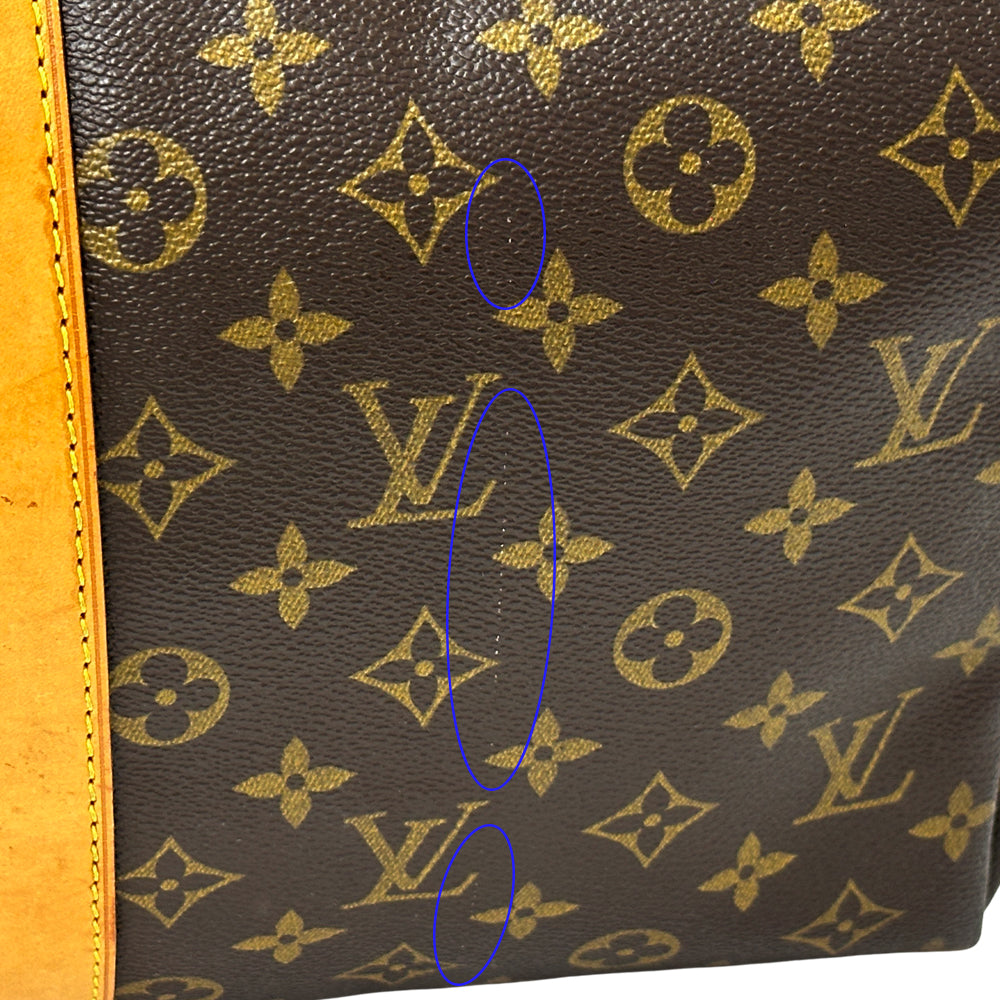 LOUIS VUITTON ルイ・ヴィトン キーポル 45 ボストンバッグ モノグラム ブラウン M41428 レディース メンズ 【中古】
