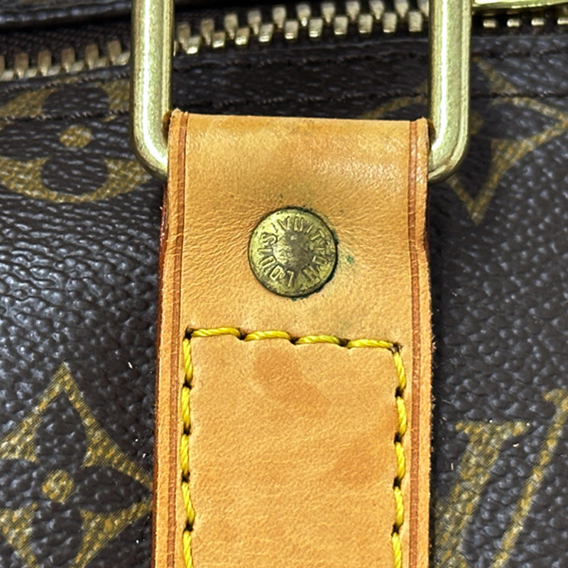 LOUIS VUITTON ルイ・ヴィトン キーポル 45 ボストンバッグ モノグラム ブラウン M41428 レディース メンズ 【中古】