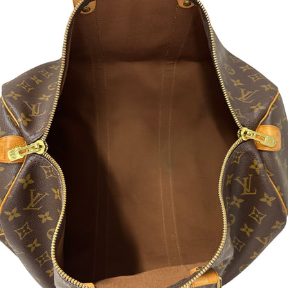 LOUIS VUITTON ルイ・ヴィトン キーポル 45 ボストンバッグ モノグラム ブラウン M41428 レディース メンズ 【中古】