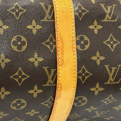 LOUIS VUITTON ルイ・ヴィトン キーポル 45 ボストンバッグ モノグラム ブラウン M41428 レディース メンズ 【中古】