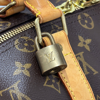 LOUIS VUITTON ルイ・ヴィトン キーポル 45 ボストンバッグ モノグラム ブラウン M41428 レディース メンズ 【中古】
