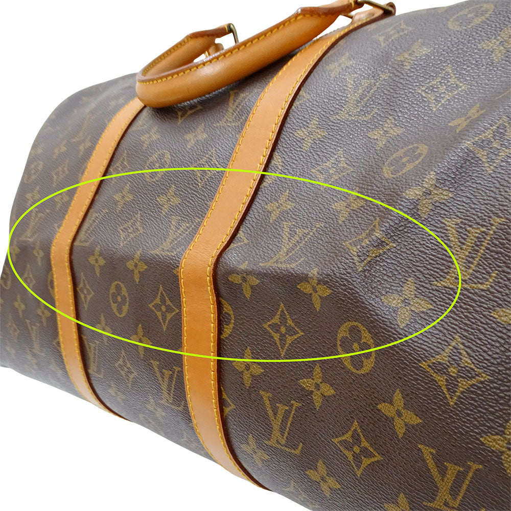 LOUIS VUITTON ルイ・ヴィトン キーポル50 ボストンバッグ モノグラム ブラウン M41426 モノグラムキャンバス レディース メンズ 【中古】