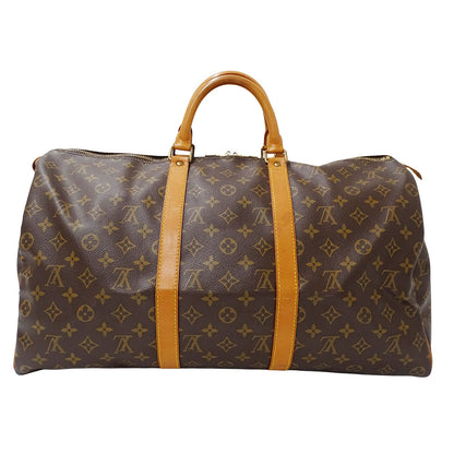 LOUIS VUITTON ルイ・ヴィトン キーポル50 ボストンバッグ モノグラム ブラウン M41426 モノグラムキャンバス レディース メンズ 【中古】