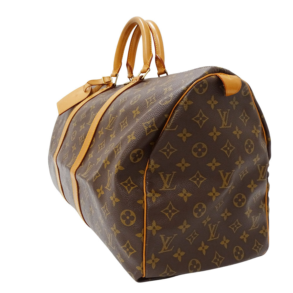 LOUIS VUITTON ルイ・ヴィトン キーポル50 ボストンバッグ モノグラム ブラウン M41426 モノグラムキャンバス レディース メンズ 【中古】