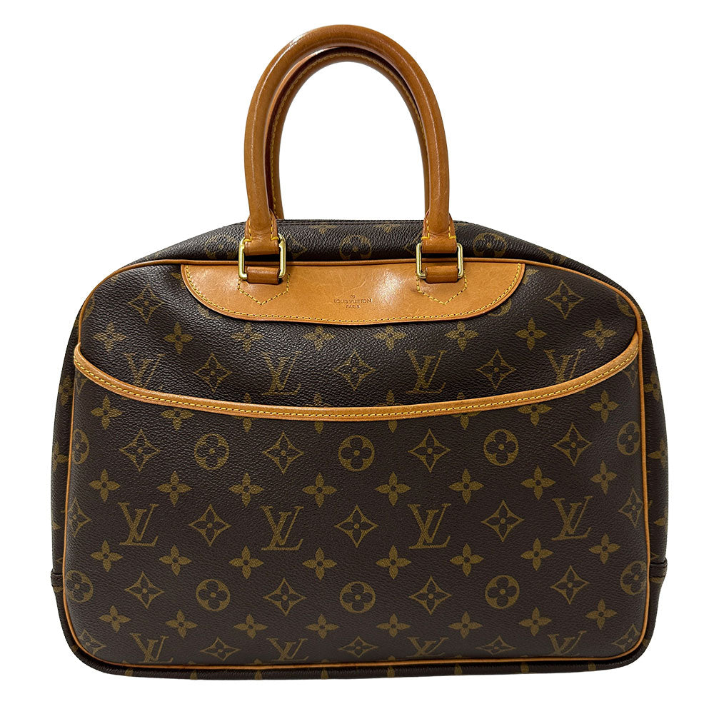 LOUIS VUITTON ルイ・ヴィトン ドーヴィル ハンドバッグ モノグラム ブラウン M47270 レディース 【中古】