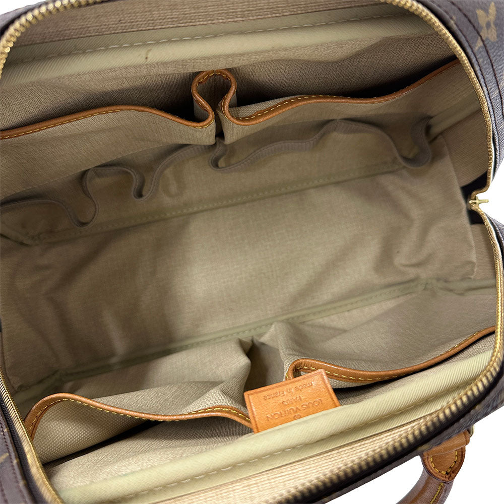 LOUIS VUITTON ルイ・ヴィトン ドーヴィル ハンドバッグ モノグラム ブラウン M47270 レディース 【中古】