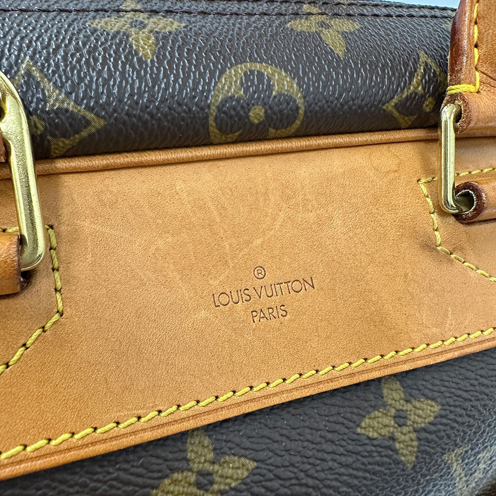 LOUIS VUITTON ルイ・ヴィトン ドーヴィル ハンドバッグ モノグラム ブラウン M47270 レディース 【中古】