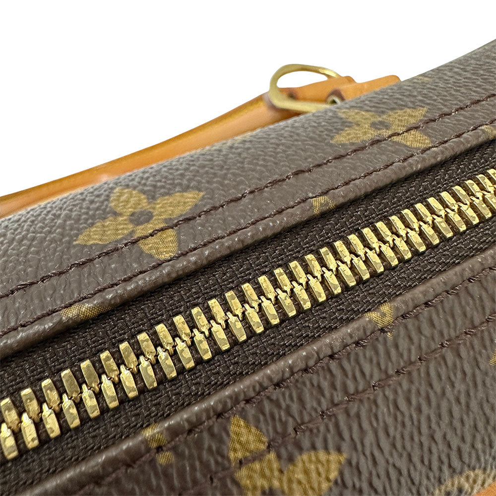 LOUIS VUITTON ルイ・ヴィトン ドーヴィル ハンドバッグ モノグラム ブラウン M47270 レディース 【中古】