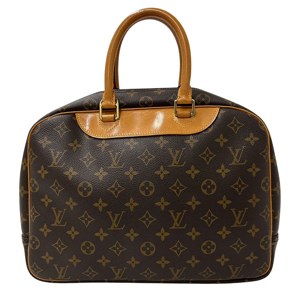 LOUIS VUITTON ルイ・ヴィトン ドーヴィル ハンドバッグ モノグラム ブラウン M47270 レディース 【中古】