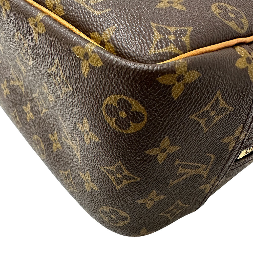 LOUIS VUITTON ルイ・ヴィトン ドーヴィル ハンドバッグ モノグラム ブラウン M47270 レディース 【中古】