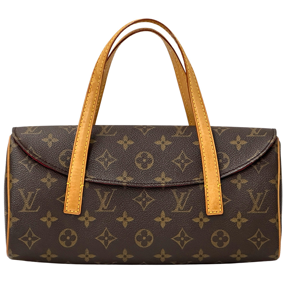 LOUIS VUITTON ルイ・ヴィトン ソナチネ ハンドバッグ モノグラム ブラウン M51902 レディース 【中古】