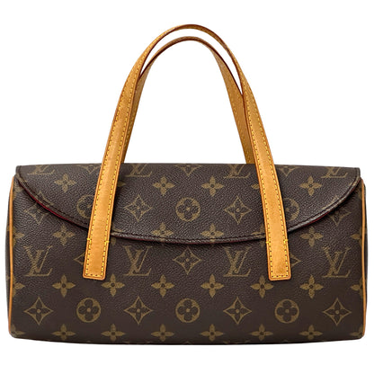 LOUIS VUITTON ルイ・ヴィトン ソナチネ ハンドバッグ モノグラム ブラウン M51902 レディース 【中古】