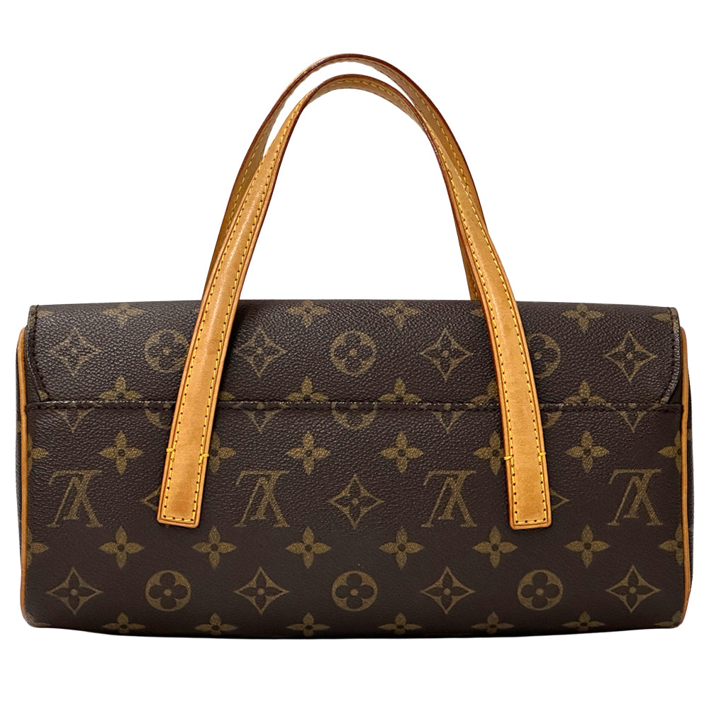 LOUIS VUITTON ルイ・ヴィトン ソナチネ ハンドバッグ モノグラム ブラウン M51902 レディース 【中古】
