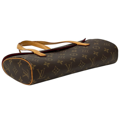 LOUIS VUITTON ルイ・ヴィトン ソナチネ ハンドバッグ モノグラム ブラウン M51902 レディース 【中古】