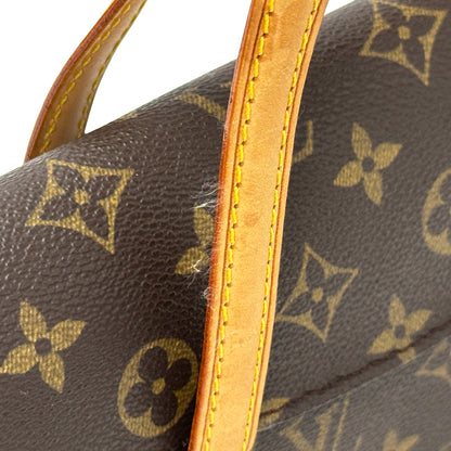 LOUIS VUITTON ルイ・ヴィトン ソナチネ ハンドバッグ モノグラム ブラウン M51902 レディース 【中古】
