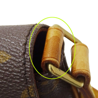 LOUIS VUITTON ルイ・ヴィトン ミュゼット・タンゴ ショート ショルダーバッグ モノグラム ブラウン M51257 モノグラムキャンバス レディース 【中古】
