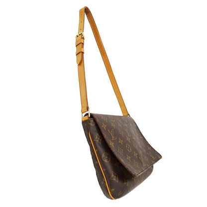 LOUIS VUITTON ルイ・ヴィトン ミュゼット・タンゴ ショート ショルダーバッグ モノグラム ブラウン M51257 モノグラムキャンバス レディース 【中古】