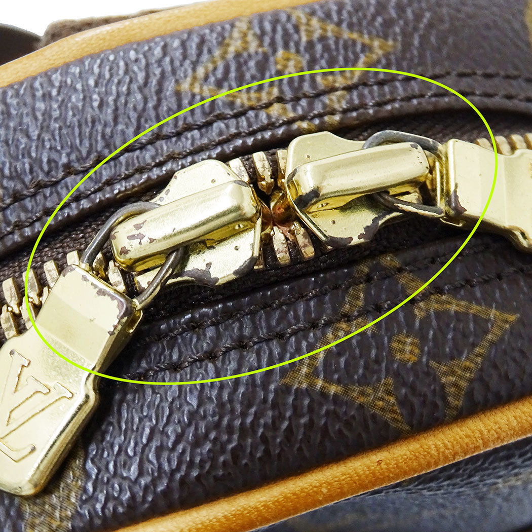 LOUIS VUITTON ルイ・ヴィトン ポシェット・ガンジュ ショルダーバッグ モノグラム ブラウン M51870 モノグラムキャンバス メンズ 【中古】