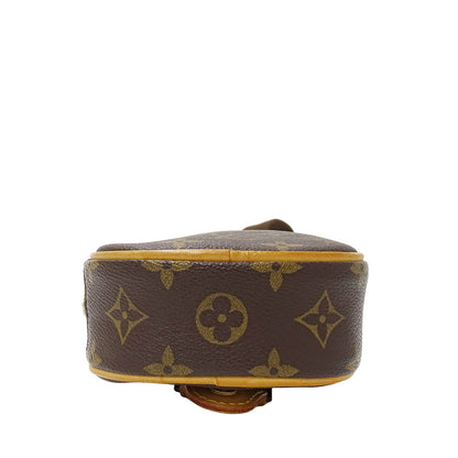 LOUIS VUITTON ルイ・ヴィトン ポシェット・ガンジュ ショルダーバッグ モノグラム ブラウン M51870 モノグラムキャンバス メンズ 【中古】