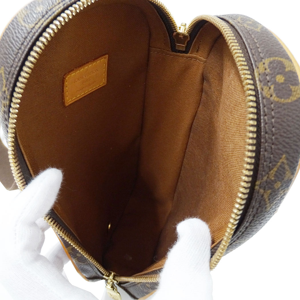 LOUIS VUITTON ルイ・ヴィトン ポシェット・ガンジュ ショルダーバッグ モノグラム ブラウン M51870 モノグラムキャンバス メンズ 【中古】