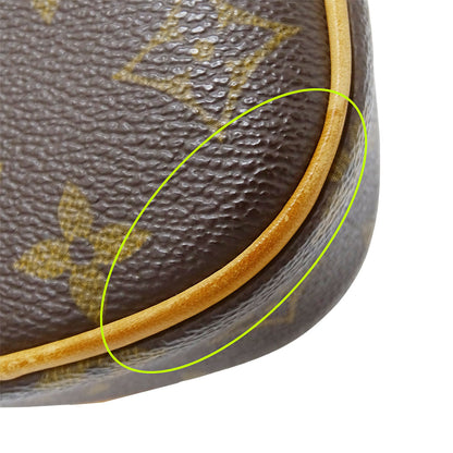 LOUIS VUITTON ルイ・ヴィトン ポシェット・ガンジュ ショルダーバッグ モノグラム ブラウン M51870 モノグラムキャンバス メンズ 【中古】