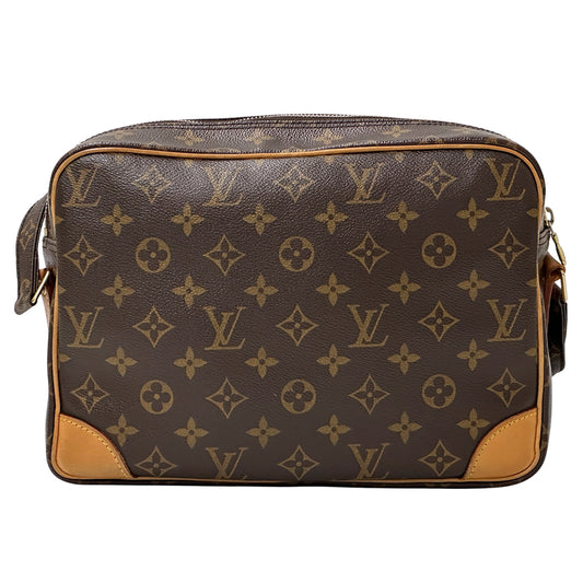 LOUIS VUITTON ルイ・ヴィトン ナイル ショルダーバッグ モノグラム ブラウン M45244 レディース 【中古】