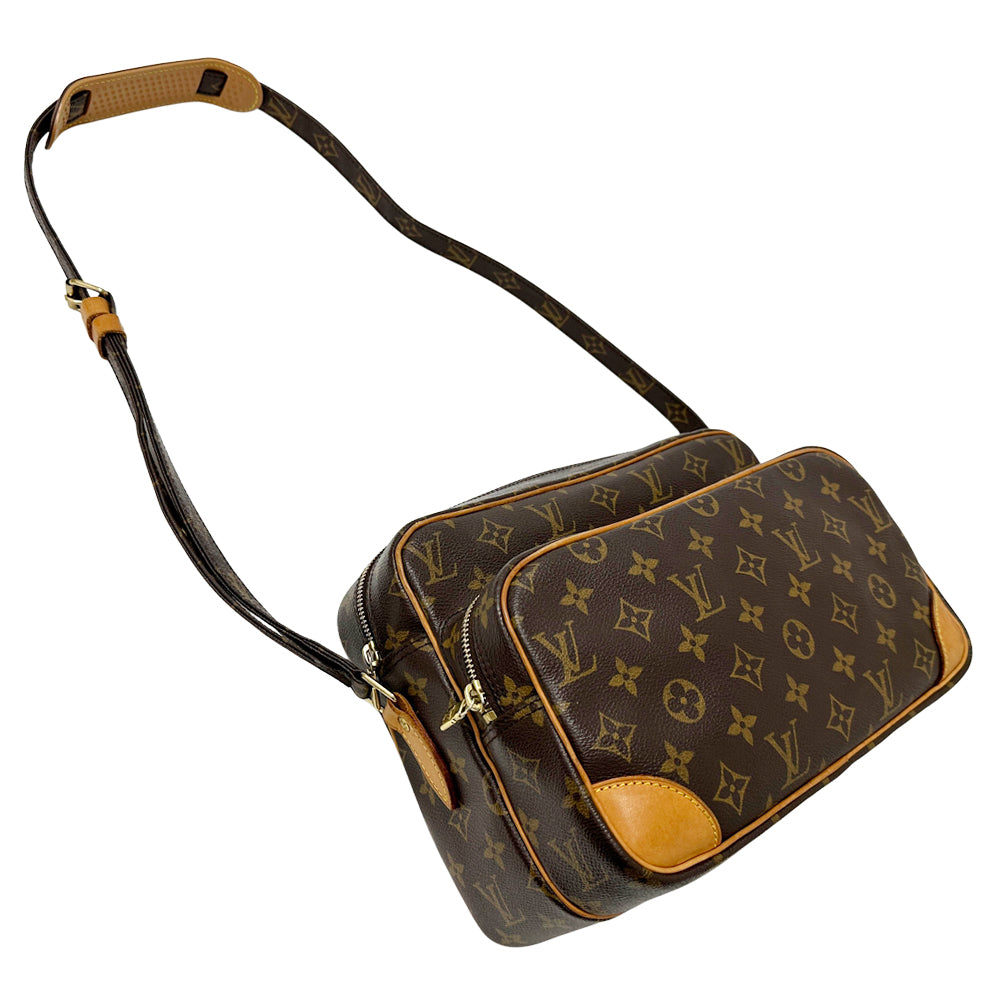 LOUIS VUITTON ルイ・ヴィトン ナイル ショルダーバッグ モノグラム ブラウン M45244 レディース 【中古】