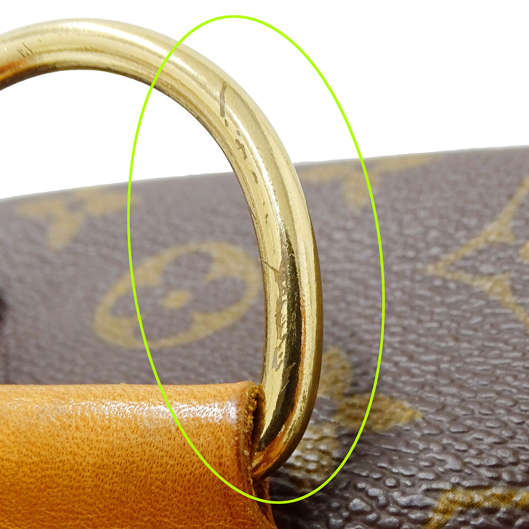 LOUIS VUITTON ルイ・ヴィトン モンスリMM リュック モノグラム ブラウン M51136 モノグラムキャンバス レディース 【中古】