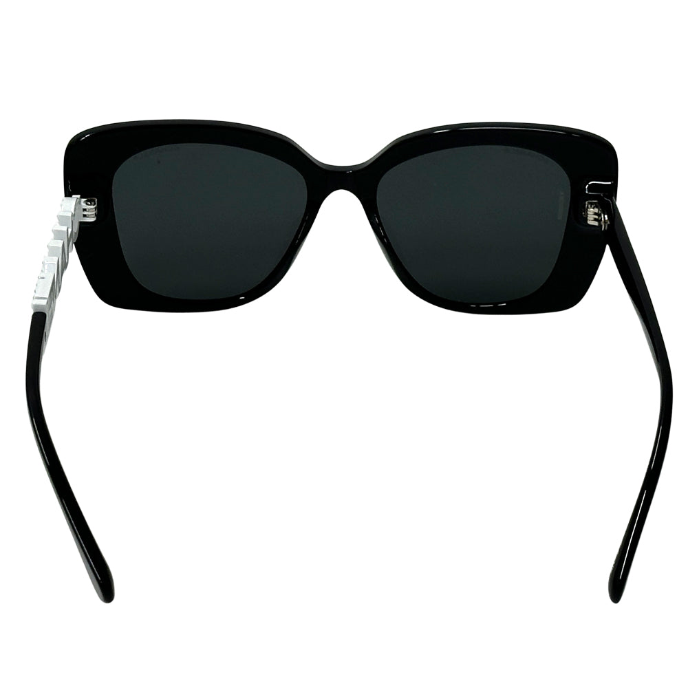 CHANEL シャネル サングラス ココマーク ブラック ホワイト 5422-B-A プラスチック レディース 【中古】
