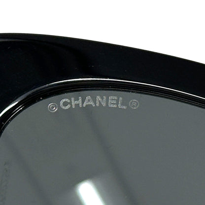 CHANEL シャネル サングラス ココマーク ブラック ホワイト 5422-B-A プラスチック レディース 【中古】