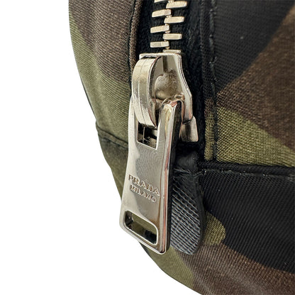 PRADA プラダ ポーチ カモフラージュ N1865 ナイロン メンズ 【中古】