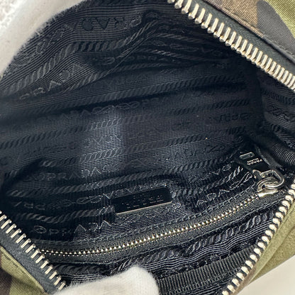 PRADA プラダ ポーチ カモフラージュ N1865 ナイロン メンズ 【中古】